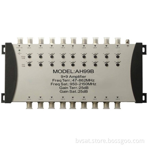 47-2150mhz Satellite Trunk Distribution Amplifier